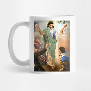 santa maradona Mug